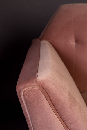 Pink Velvet 2-Seater Sofa | Dutchbone Kate | DutchFurniture.com