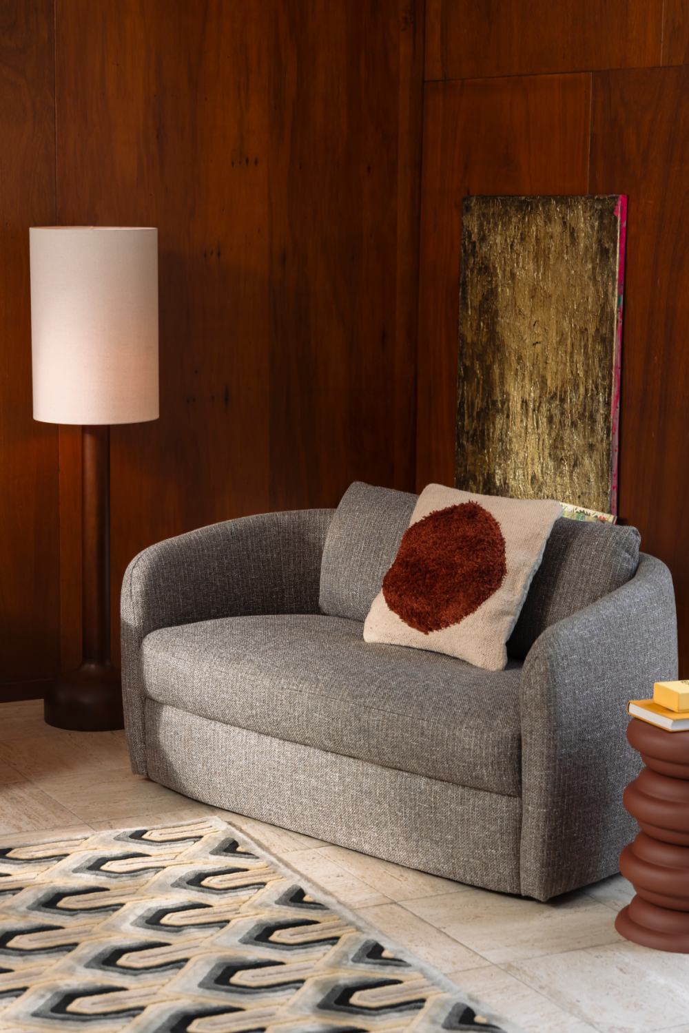 Curved Modern Sofa | Dutchbone Boho | OROA.com