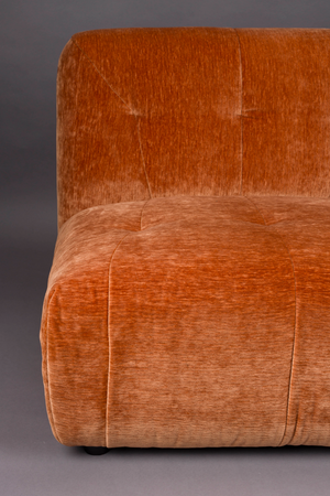 Orange Velvet Sofa | Dutchbone Giada | Oroa.com