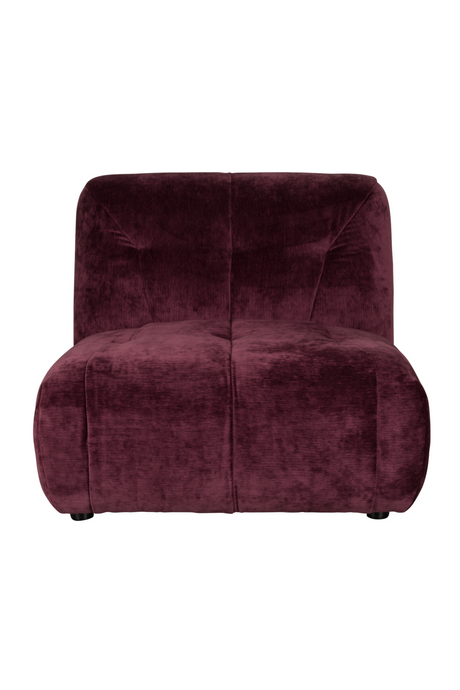 Velvet Modular 1-Seater Sofa | Dutchbone Giada | OROA.com