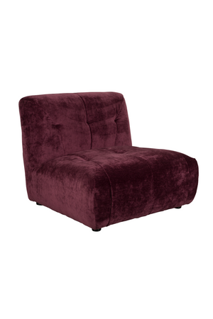 Velvet Modular 1-Seater Sofa | Dutchbone Giada | OROA.com
