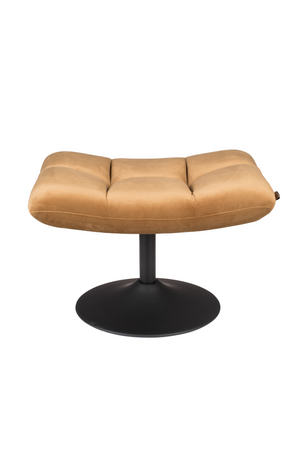 Pedestal Base Padded Hocker | Dutchbone Bar | Oroa.com