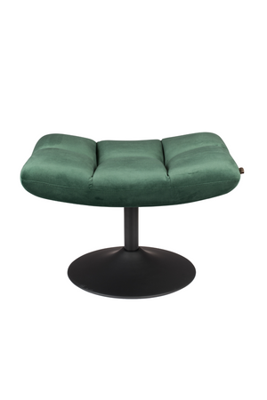 Pedestal Base Padded Hocker | Dutchbone Bar | Oroa.com