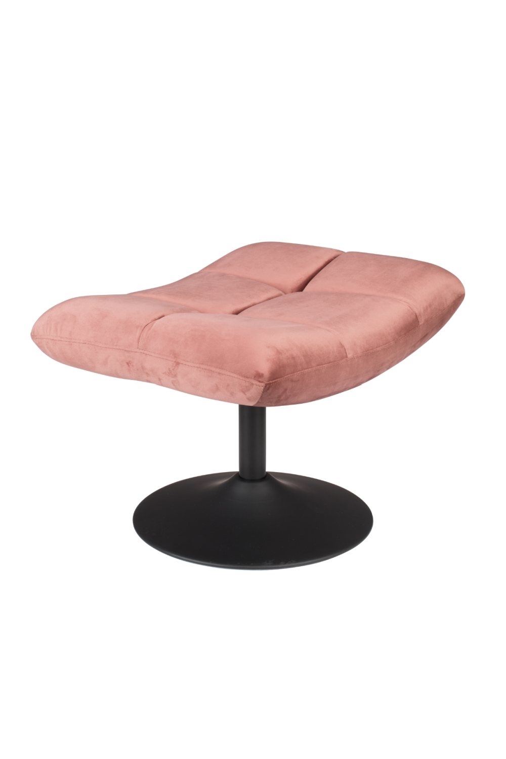Pedestal Base Padded Hocker | Dutchbone Bar | Oroa.com