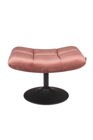 Pedestal Base Padded Hocker | Dutchbone Bar | Oroa.com