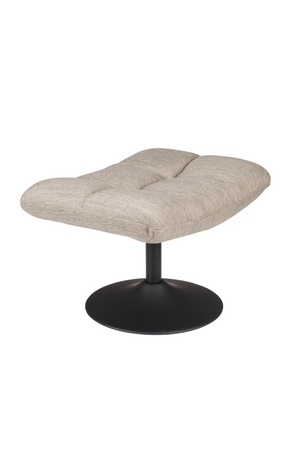 Pedestal Base Padded Hocker | Dutchbone Bar | Oroa.com
