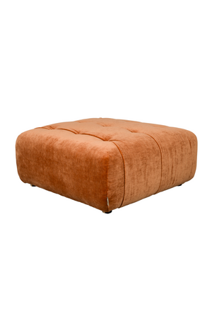 Velvet Square Hocker | Dutchbone Giada | OROA.com