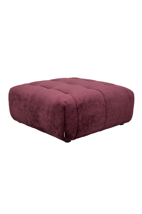 Velvet Square Hocker | Dutchbone Giada | OROA.com