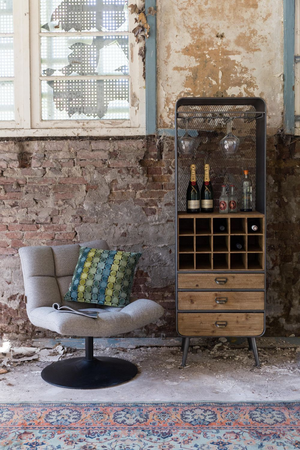 Wooden Wine Cabinet | Dutchbone Vino | DutchFurniture.com