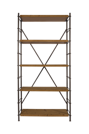 5-Shelf Storage Cabinet | Dutchbone Iron | OROA.com
