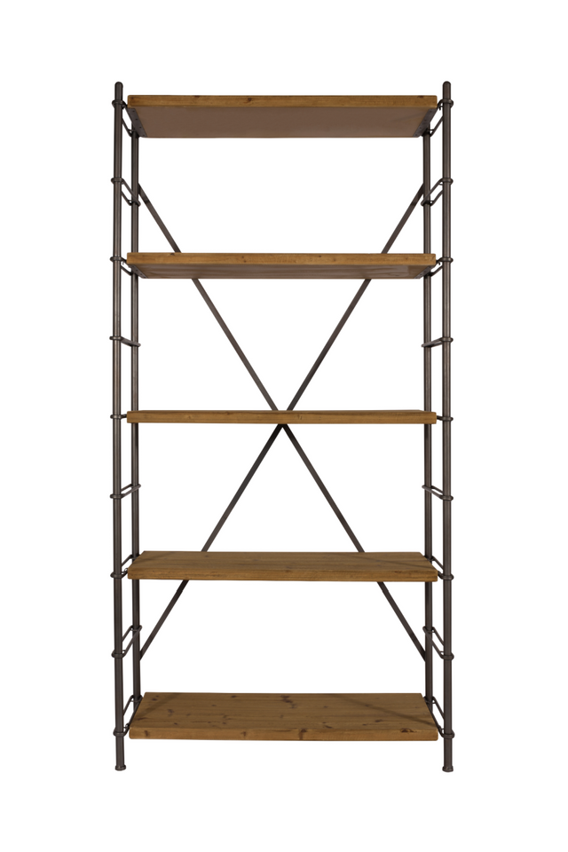 5-Shelf Storage Cabinet | Dutchbone Iron | OROA.com