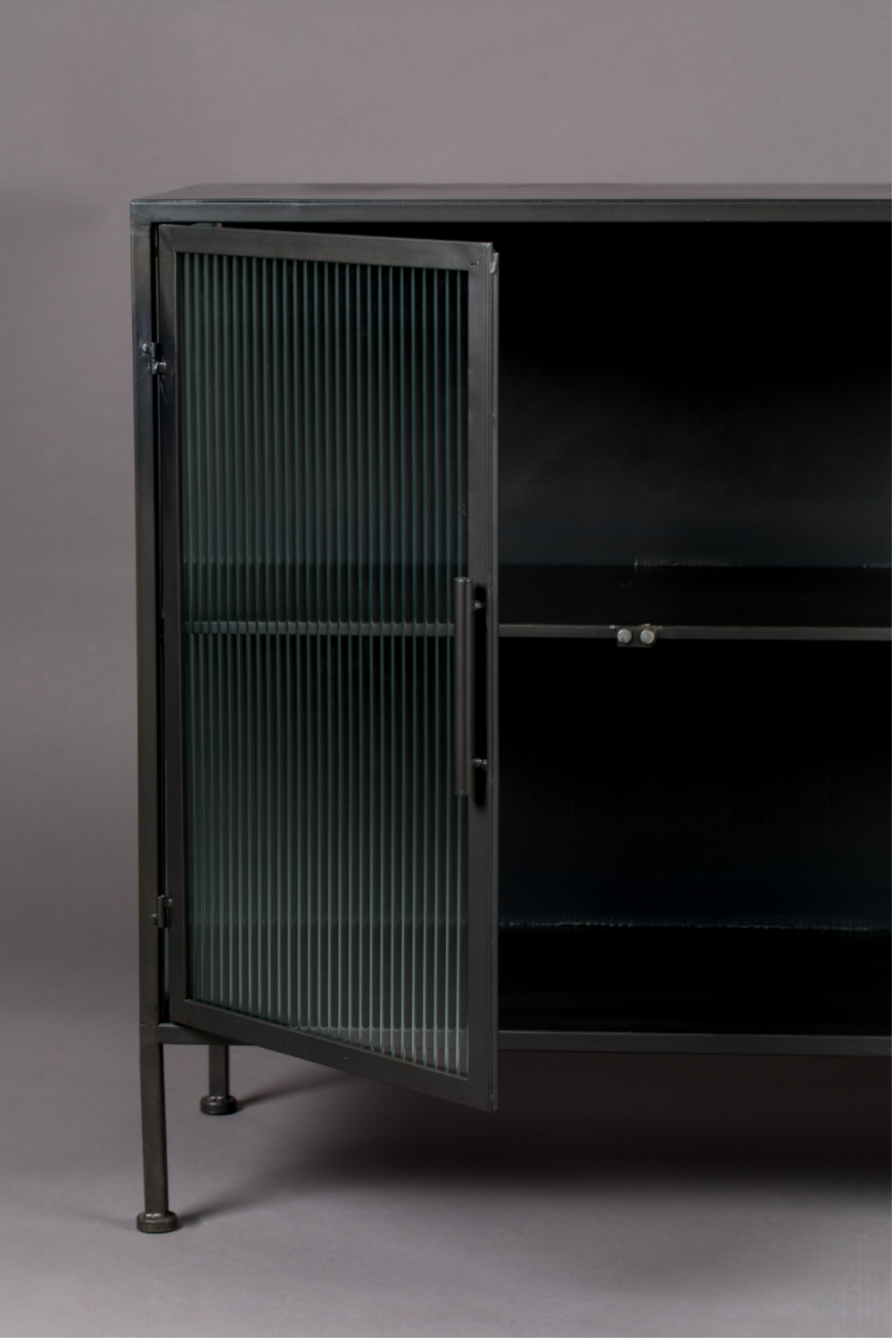 Black Metal Sideboard | Dutchbone Boli | Oroatrade.com