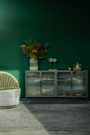 Black Metal Sideboard | Dutchbone Boli | Oroatrade.com