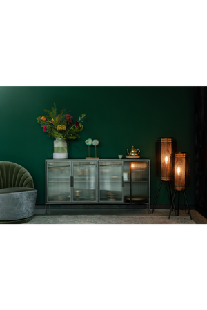 Black Metal Sideboard | Dutchbone Boli | Oroatrade.com