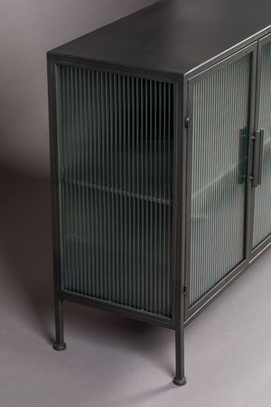 Black Metal Sideboard | Dutchbone Boli | Oroatrade.com