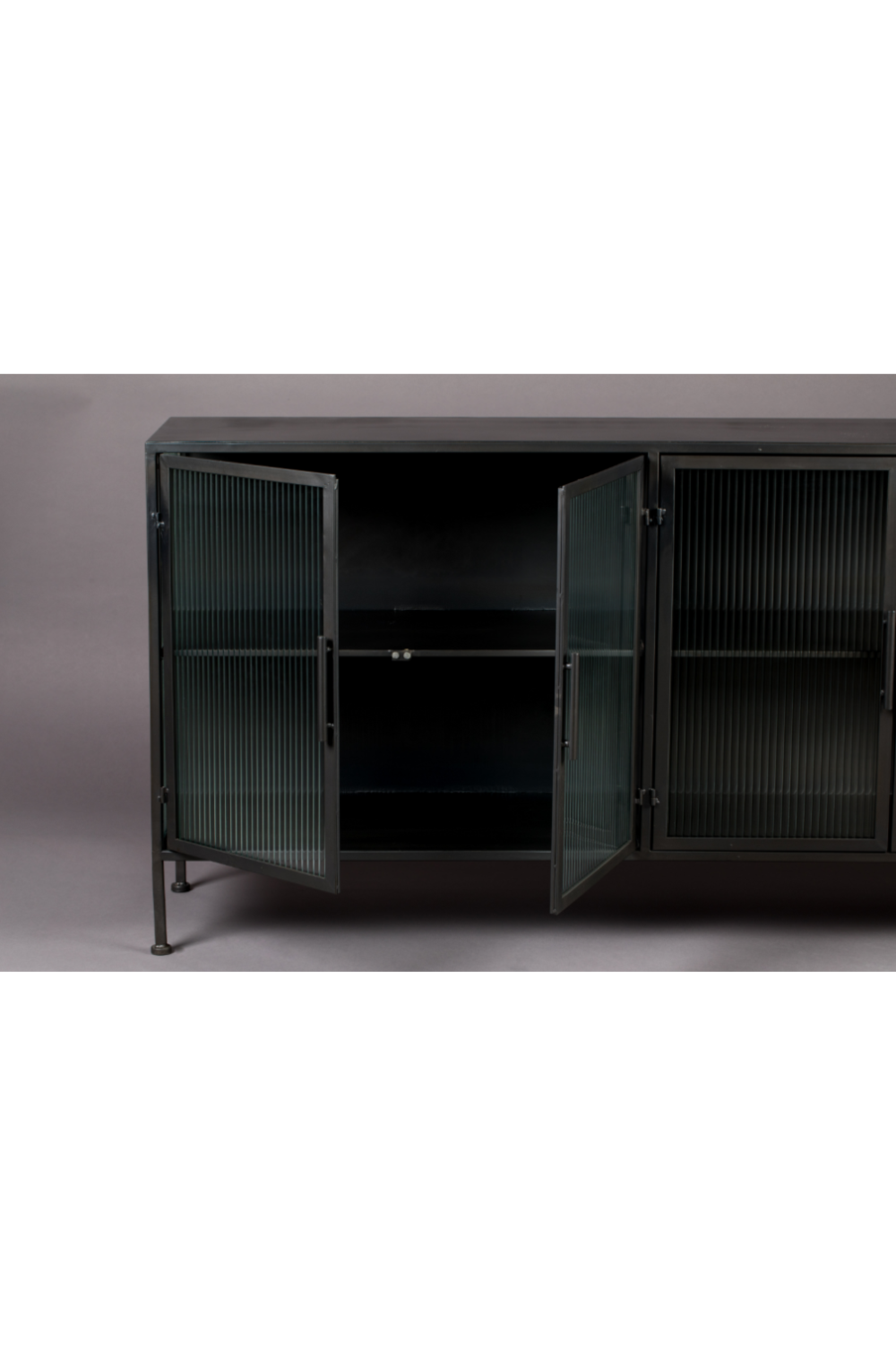 Black Metal Sideboard | Dutchbone Boli | Oroatrade.com