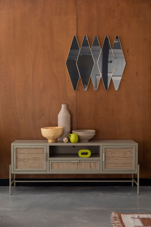 Rattan Modern Sideboard | Dutchbone Yasu | Oroatrade.com