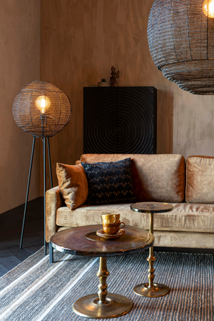 Industrial Tripod Floor Lamp | Dutchbone Meezan | OROA.com