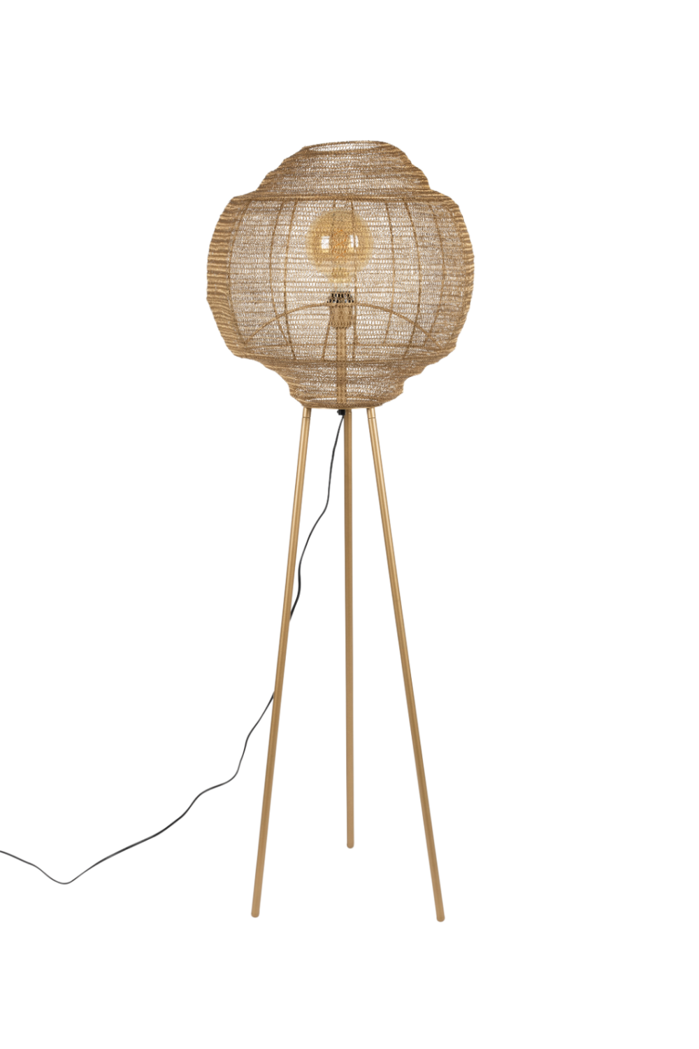 Industrial Tripod Floor Lamp | Dutchbone Meezan | OROA.com
