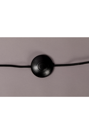 Beige Bouclé Conical Floor Lamp | Dutchbone Miki | OROA.com