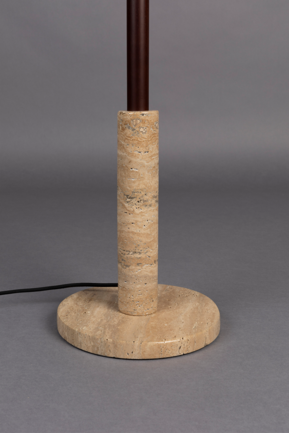 Beige Drum Shade Floor Lamp | Dutchbone Jackson | OROA.com