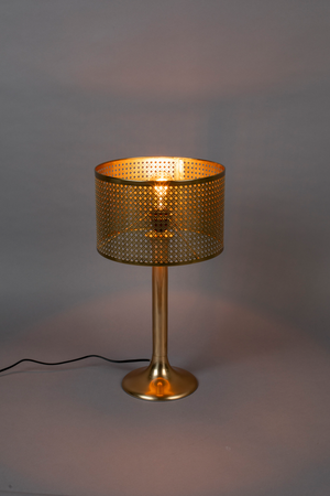 Polished Brass Table Lamp | Dutchbone Barun | OROA.com
