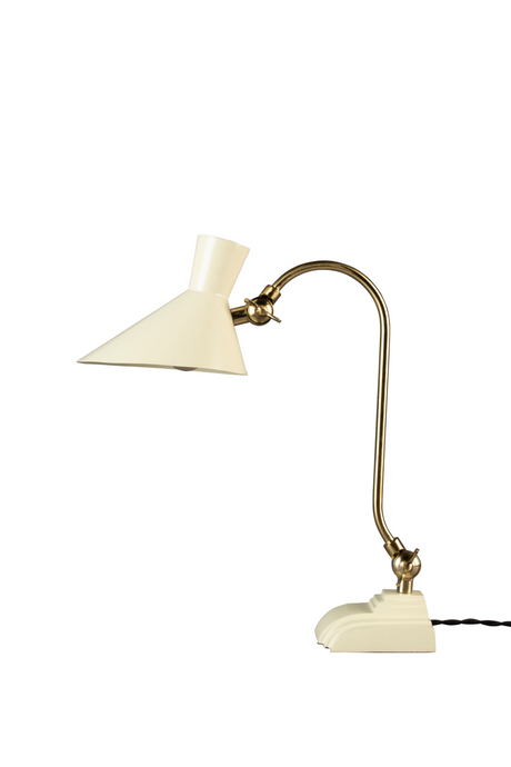 Ivory Colored Desk Lamp | Dutchbone Gaia | OROA.com