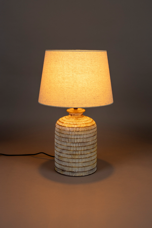 Ceramic Base Table Lamp | Dutchbone Russel | OROA.com