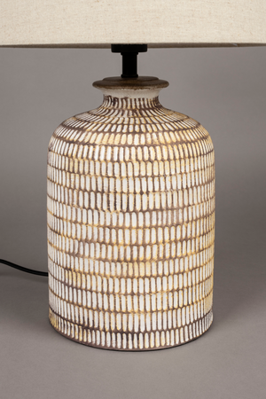 Ceramic Base Table Lamp | Dutchbone Russel | OROA.com