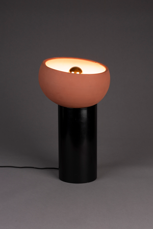 Terracotta Bowl Table Lamp | Dutchbone Zahra | OROA.com