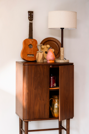 Travertine Base Table Lamp | Dutchbone Jackson | OROA.com