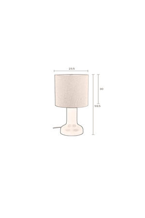 Beige Table Lamp | Dutchbone Jones | OROA.com