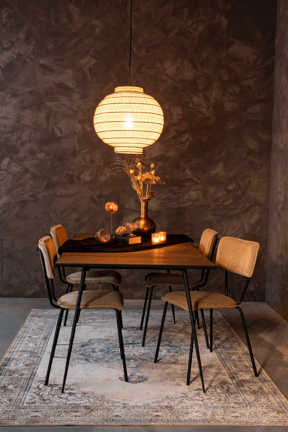 Round Lantern Pendant Lamp | Dutchbone Ming | OROA.com