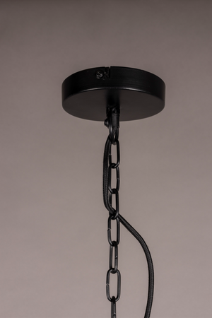 Round Black Pendant Lamp | Dutchbone Meezan | Oroatrade.com