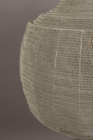 Round Gray Pendant Lamp | Dutchbone Meezan | OROA.com