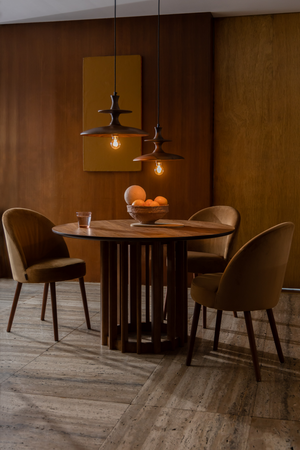 Vintage Mango Wood Pendant Lamp | Dutchbone Cath | OROA.com