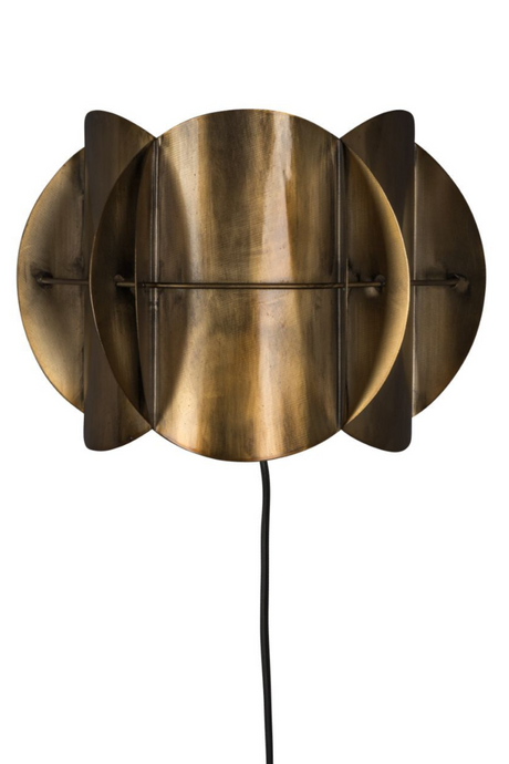   Modern European furniture - Antique Brass Metal Wall Lamp - www.oroa.com | Oroa.com