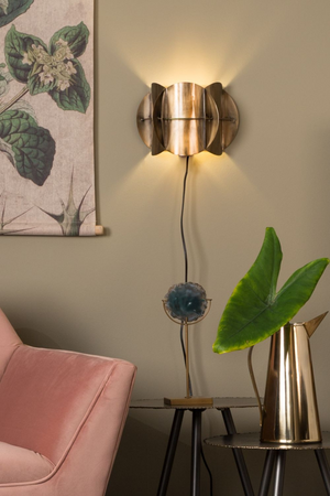   Modern European furniture - Antique Brass Metal Wall Lamp - www.oroa.com | Oroa.com