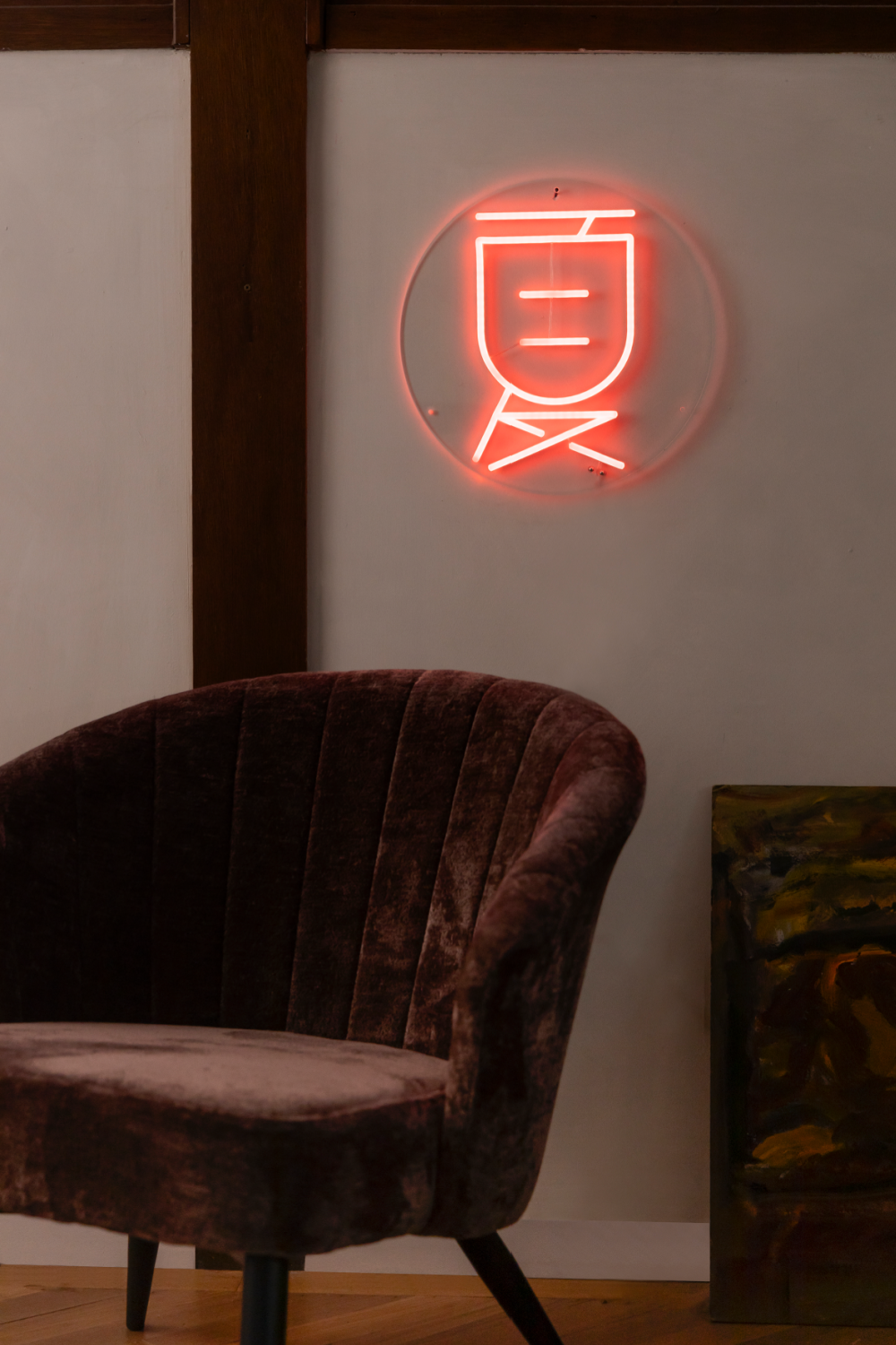Neon Wall Light | Dutchbone Sya | OROA.com