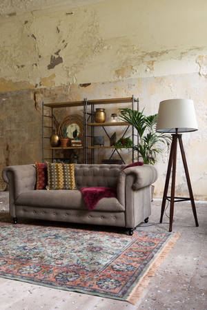 Vintage Style Viscose Carpet 5'7" x 8' | Dutchbone Bid | Oroa.com