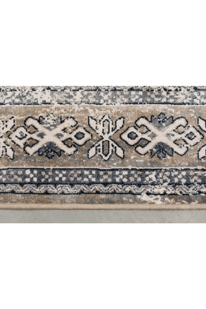 Gray Herati Carpet | Dutchbone Mahal | OROA.com