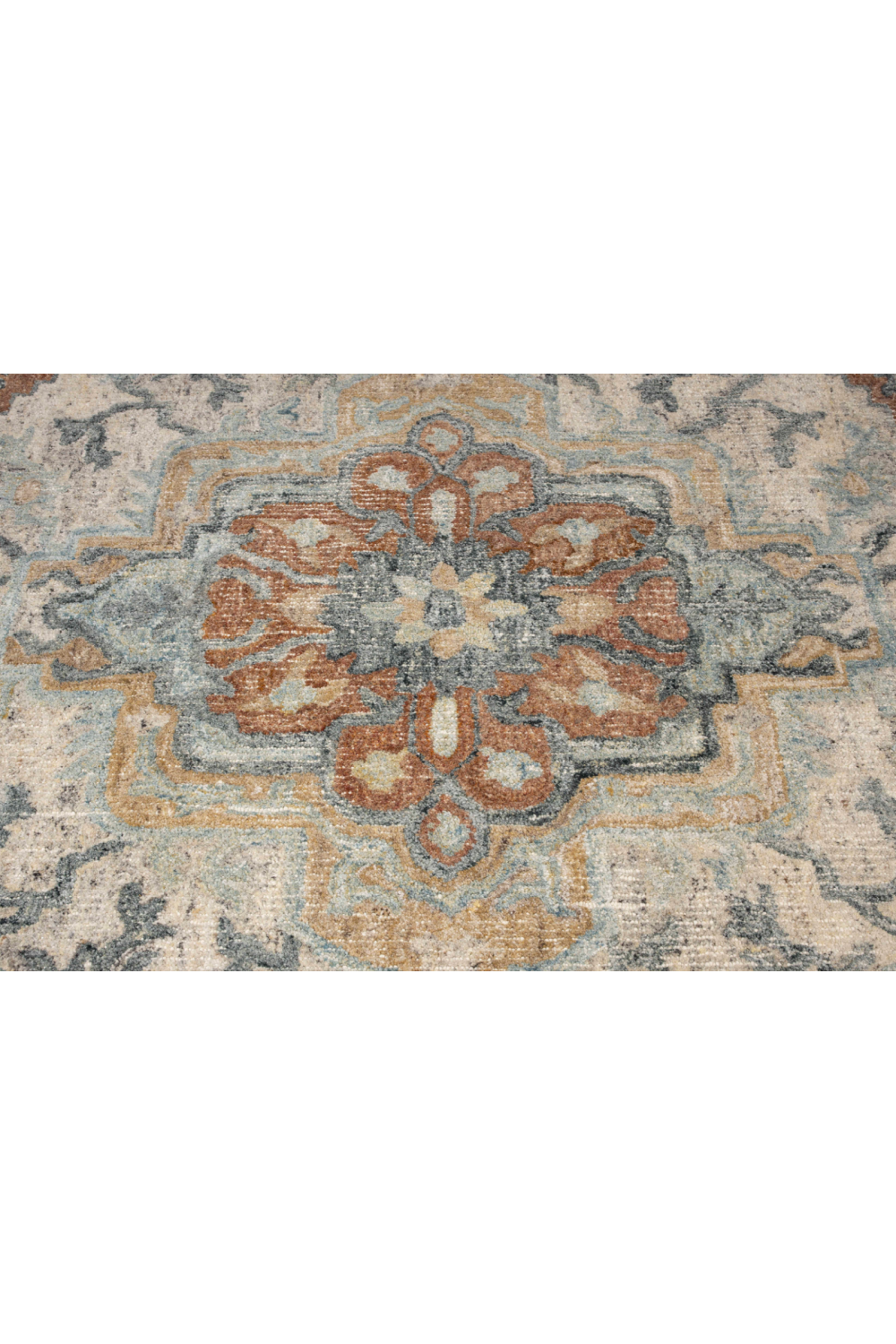 Blue Vintage Carpet | Dutchbone Amori | OROA.com
