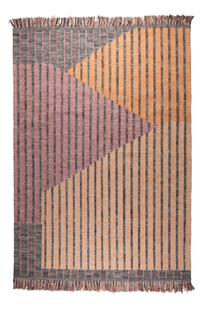 Cotton Fringed Carpet | Dutchbone Hampton | OROA.com