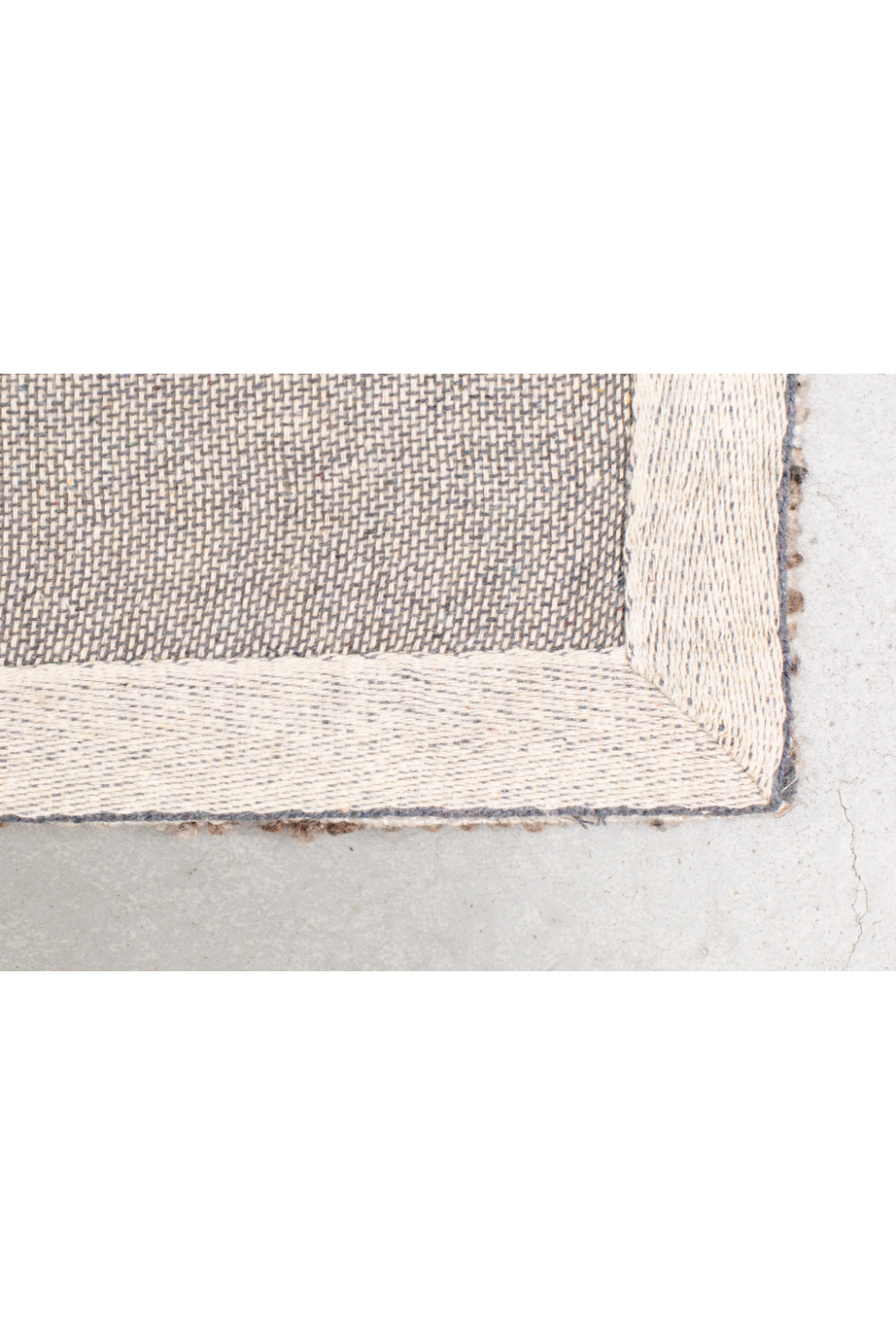 Gray Wool Rug | Dutchbone Rhea | OROA.com
