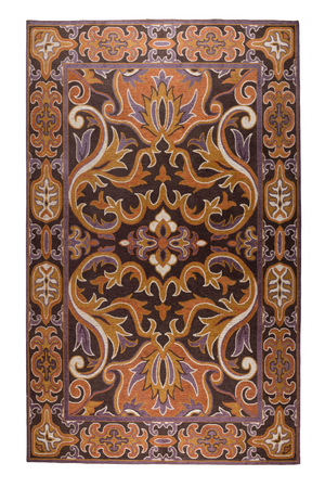 Patterned Chenille Carpet 5' x 8' | Dutchbone Bashmira | OROA.com
