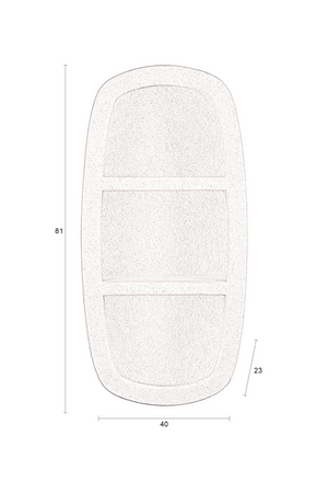 Beige Marble Wall Shelf | Dutchbone Veda | Oroatrade.com