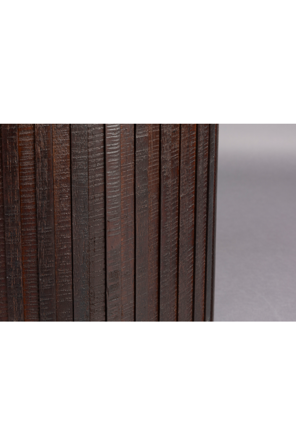 Teak Storage Pouf | Dutchbone Bay | OROA.com