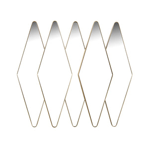   Modern European furniture - Gold Diamond-Shaped Mirror - www.oroa.com | Oroa.com