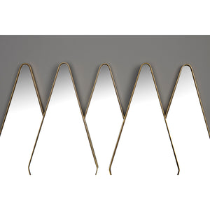   Modern European furniture - Gold Diamond-Shaped Mirror - www.oroa.com | Oroa.com