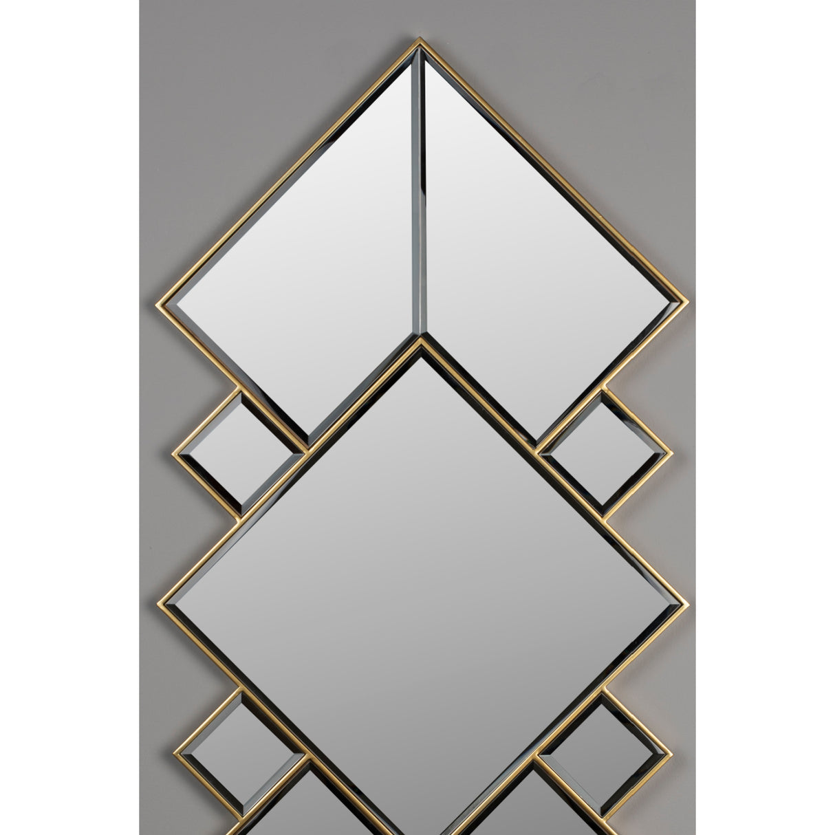   Modern European furniture - Connected Diamond-Shaped Mirror - www.oroa.com | Oroa.com